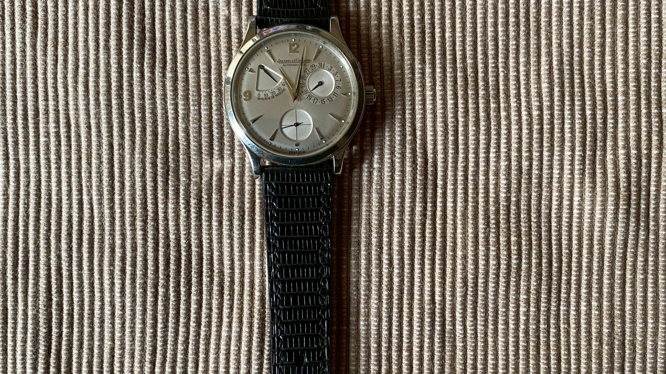 ジャガー・ルクルト用 リザード革時計ベルト革オーダー