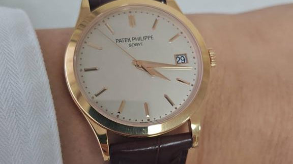 パテック・フィリップ カラトラバ用 ブラウンクロコダイル革時計ベルト革オーダー