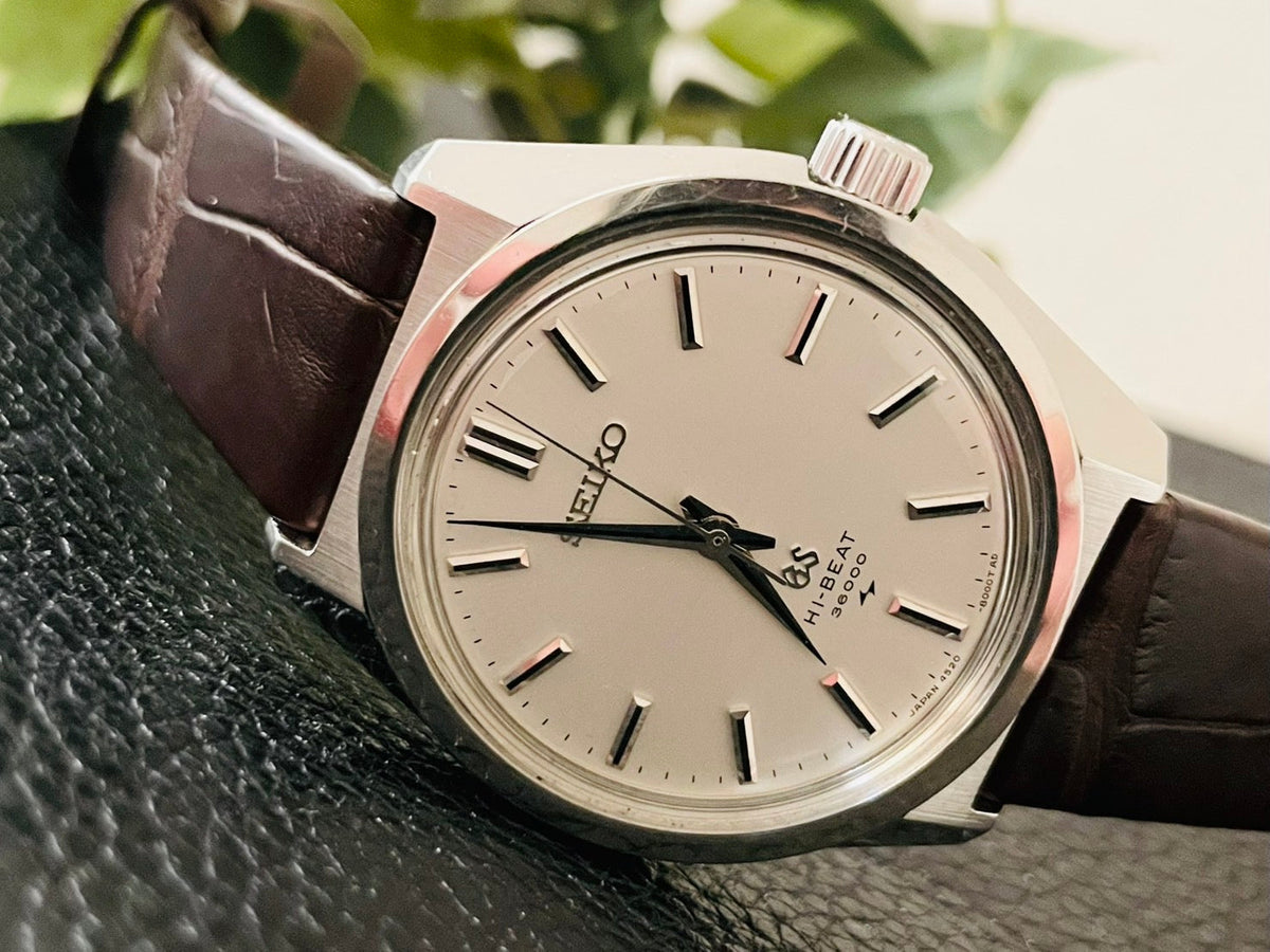 グランドセイコー GS 時計 替えベルト 革 ダークブラウン 未使用 SEIKO  