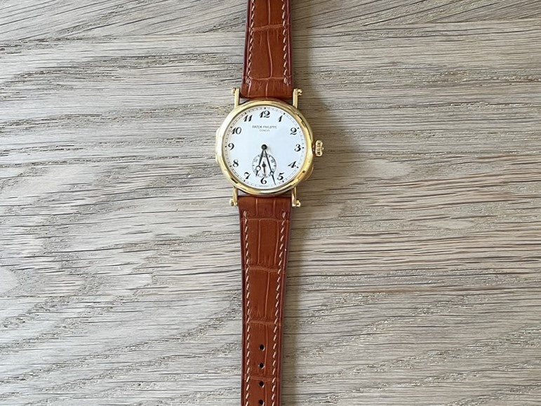 パテック フィリップ カラトラバ クロコダイル バンド交換