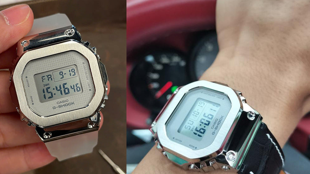 Casio G-SHOCK用 クロコダイル革 ブラック ツェルマット裏革 - 完全なる変貌の物語