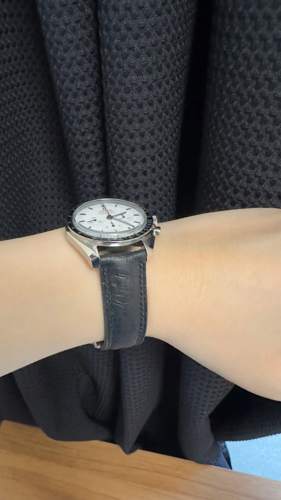 オメガ スピードマスター プロフェッショナル用 オーストリッチ革