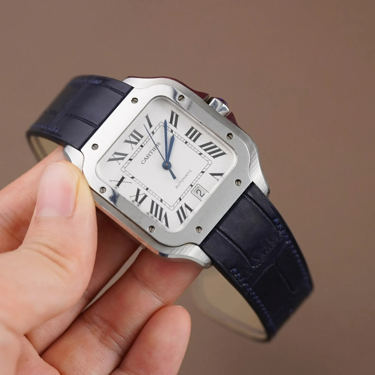 Cartier サントスデュモン 時計　レザーベルト Amazon.co.jp: [小さな店] カルティエ サントス デュモン