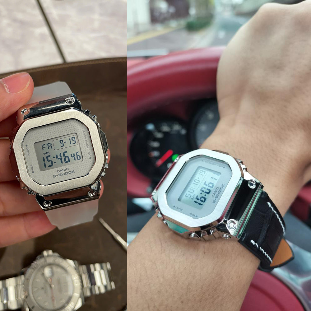 Casio G-SHOCK用 クロコダイル革 ブラック ツェルマット裏革 - 完全なる変貌の物語