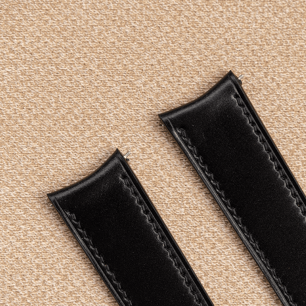 カーブエンド仕上げ時計ベルト