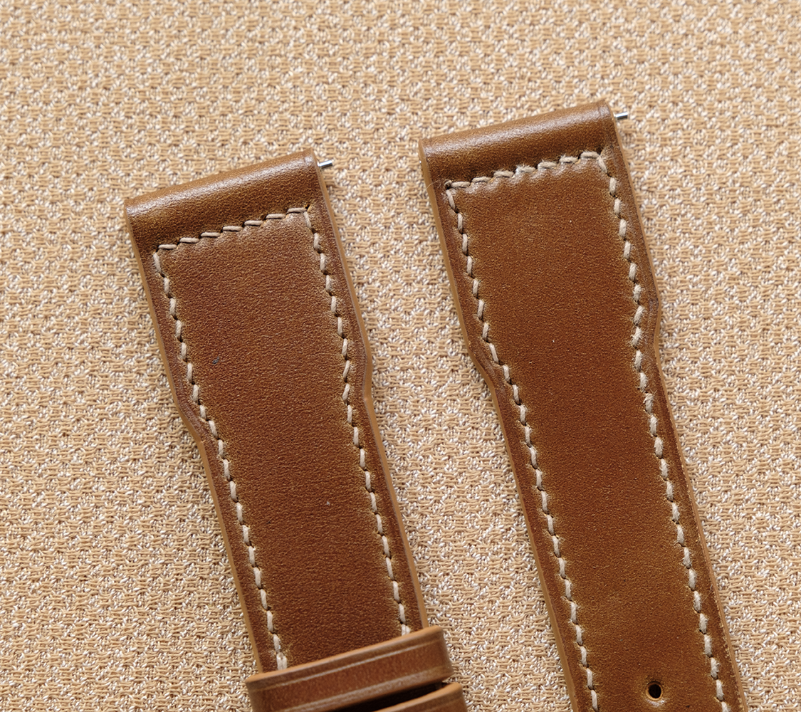 IWCビッグ パイロット用 シェル コードバンレザー 腕時計ベルト オーダーメイド時計ベルト