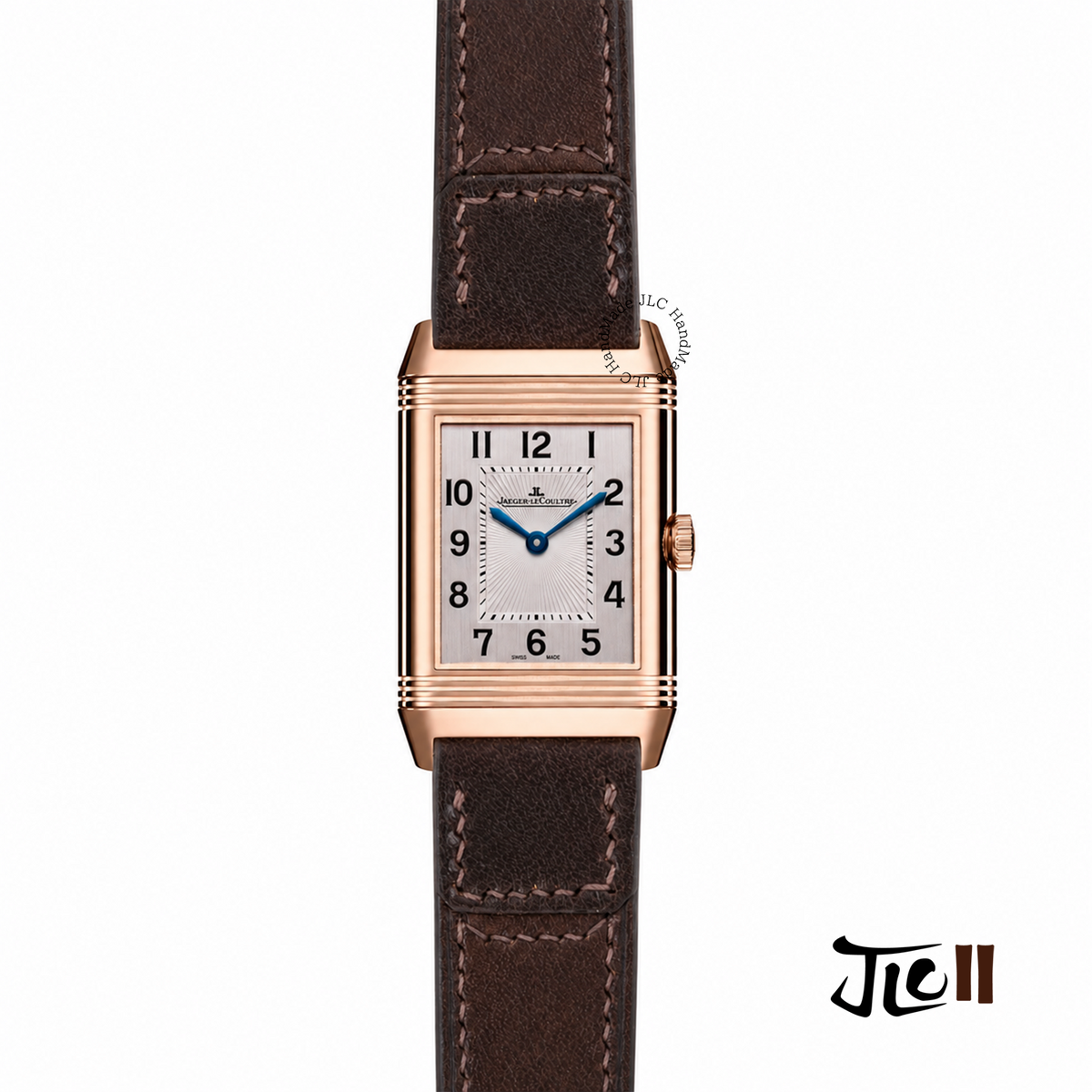 Custom-order dark brown Buttero leather watch band by JLC Handmade