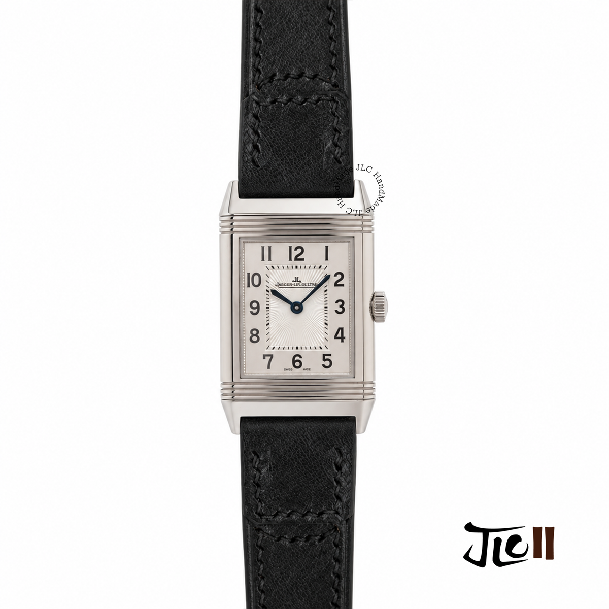 Custom-order black Buttero leather watch band by JLC Handmade