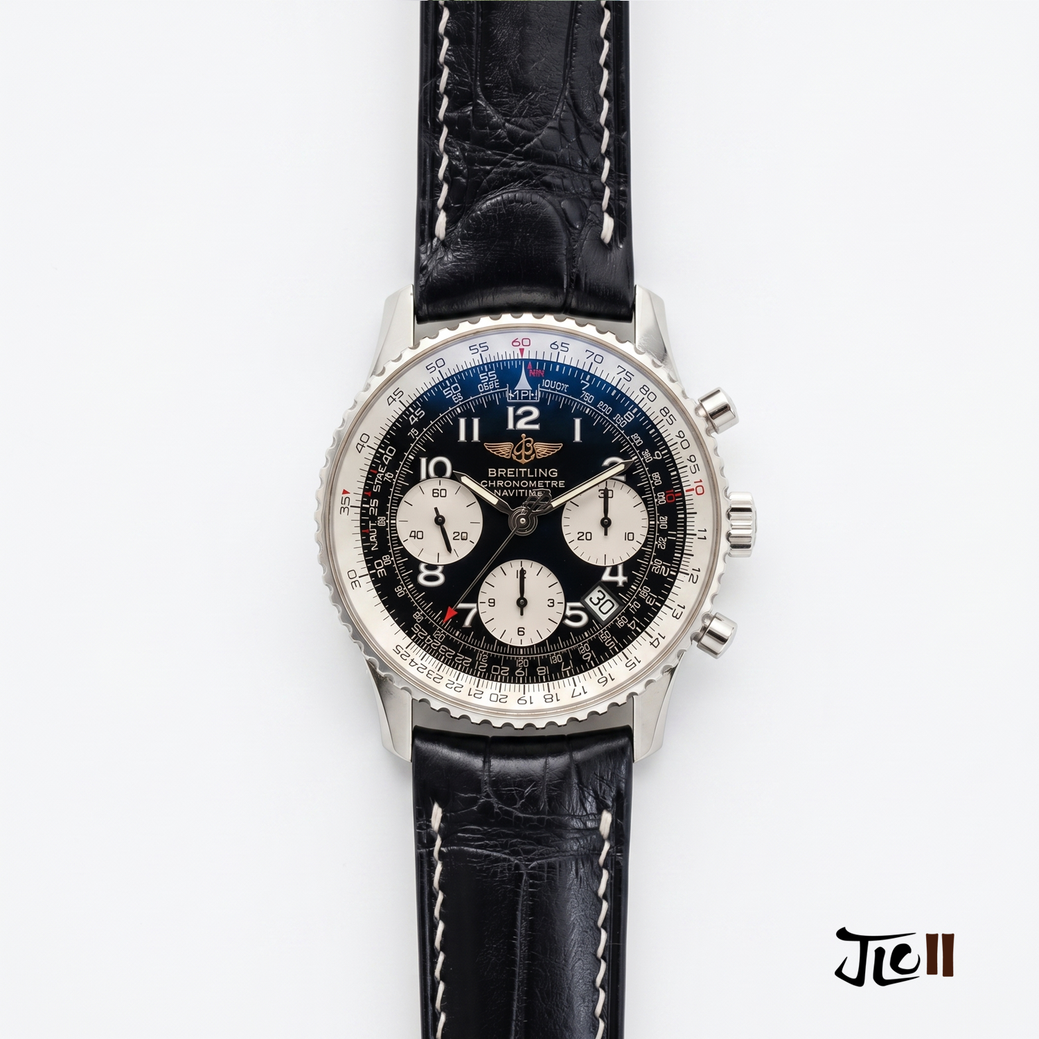 BREITLING 腕時計ベルト 7点 まとめ クロコ革ベルト740P/739P/215S