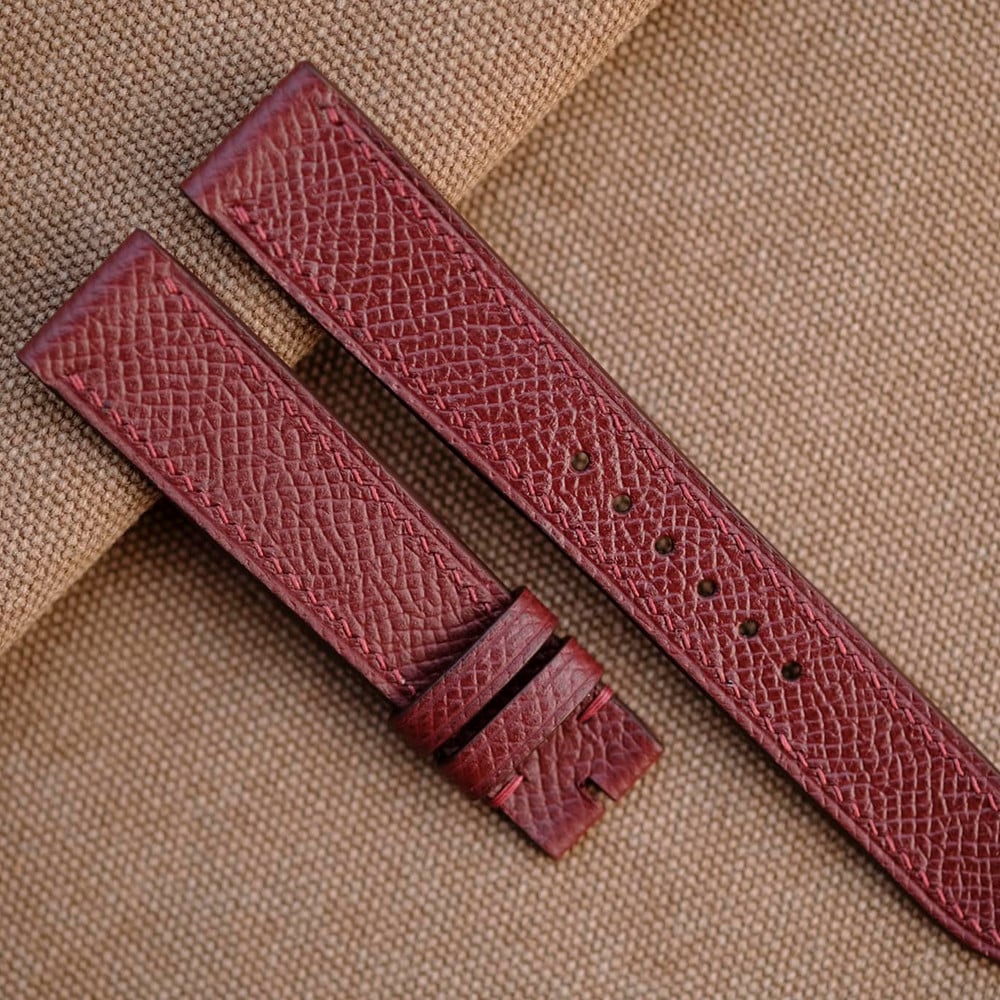 Van Cleef & Arpels 時計ベルト　バーガンディ Van Cleef & Arpels 時計ベルト バーガンディ