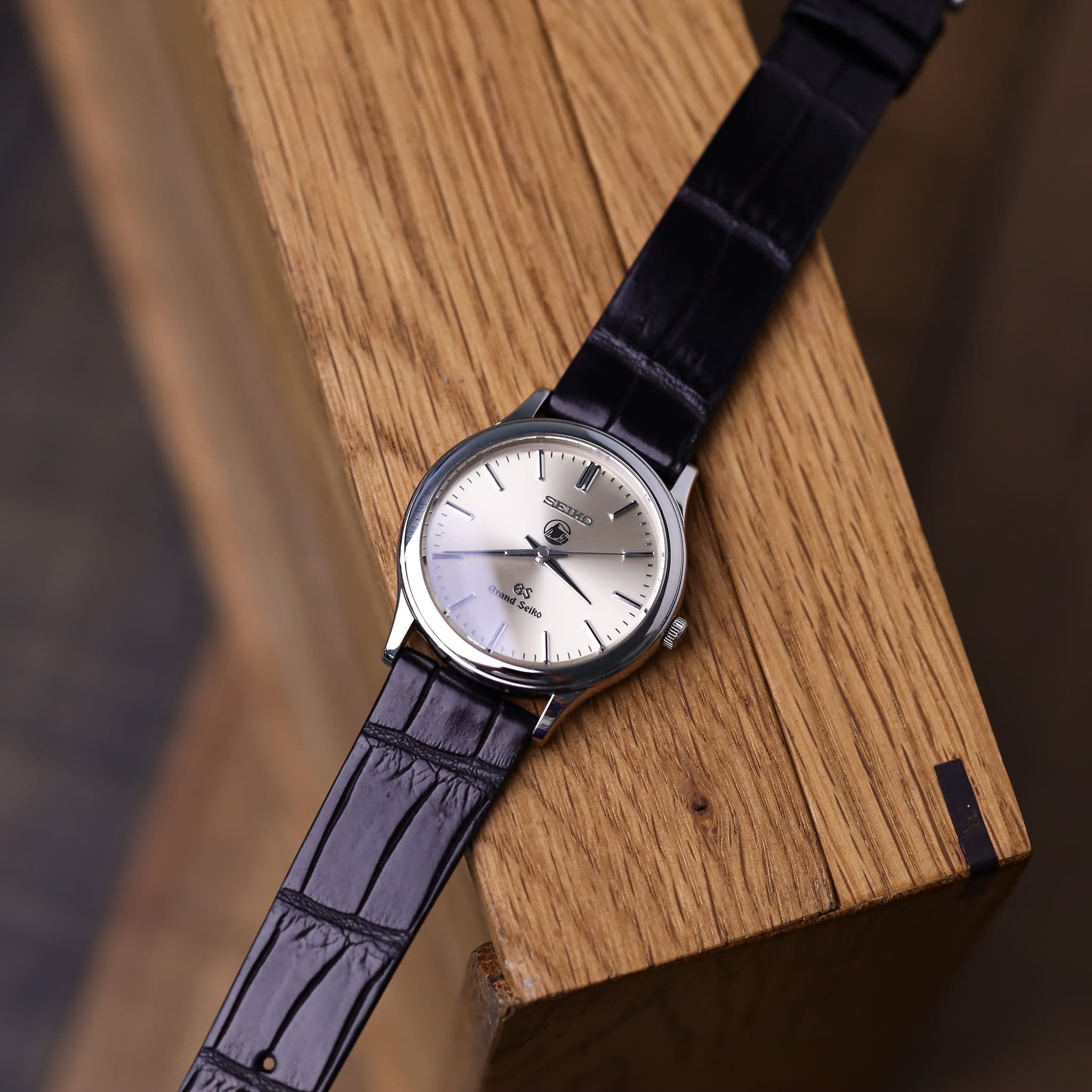 腕時計ベルト革 高級 本革アリゲーター クロコダイル 時計バンド